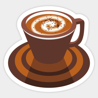 national cappuccino day, cappuccino day, cappuccino love, love cappuccino, cappuccino shirt, cappuccino, cappuccino gift, national cappuccino Sticker